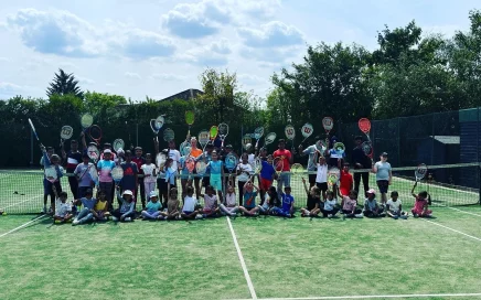 Kids camp tennis